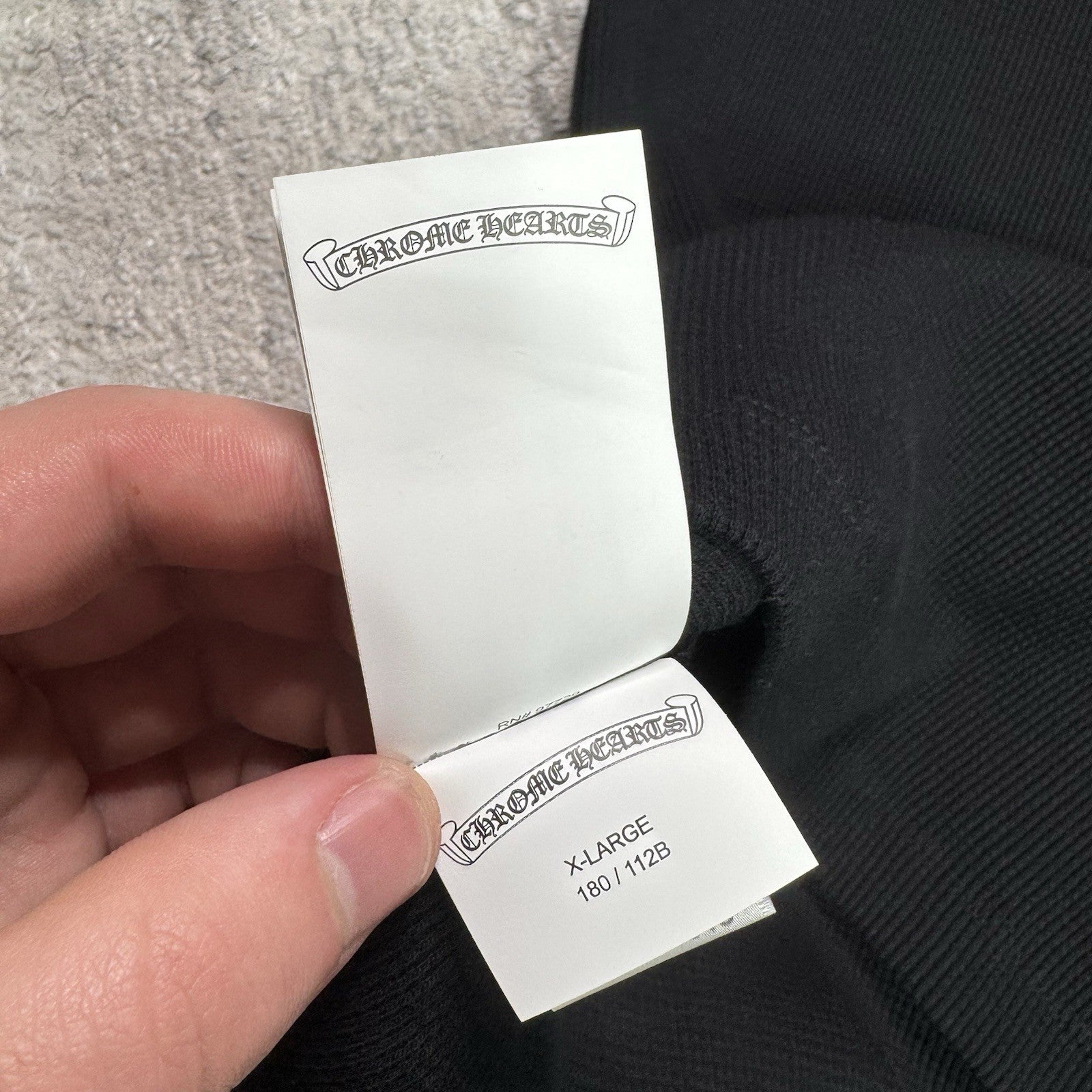 Chrome Hearts Waffle Thermal Patch Cross Long Sleeve 