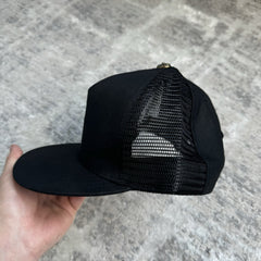 Chrome Hearts Triple Cross Trucker Hat ‘black’ 