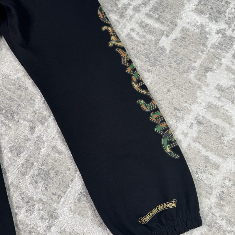 Chrome Hearts Cemetery Triple Cross Camo Sweatpants 