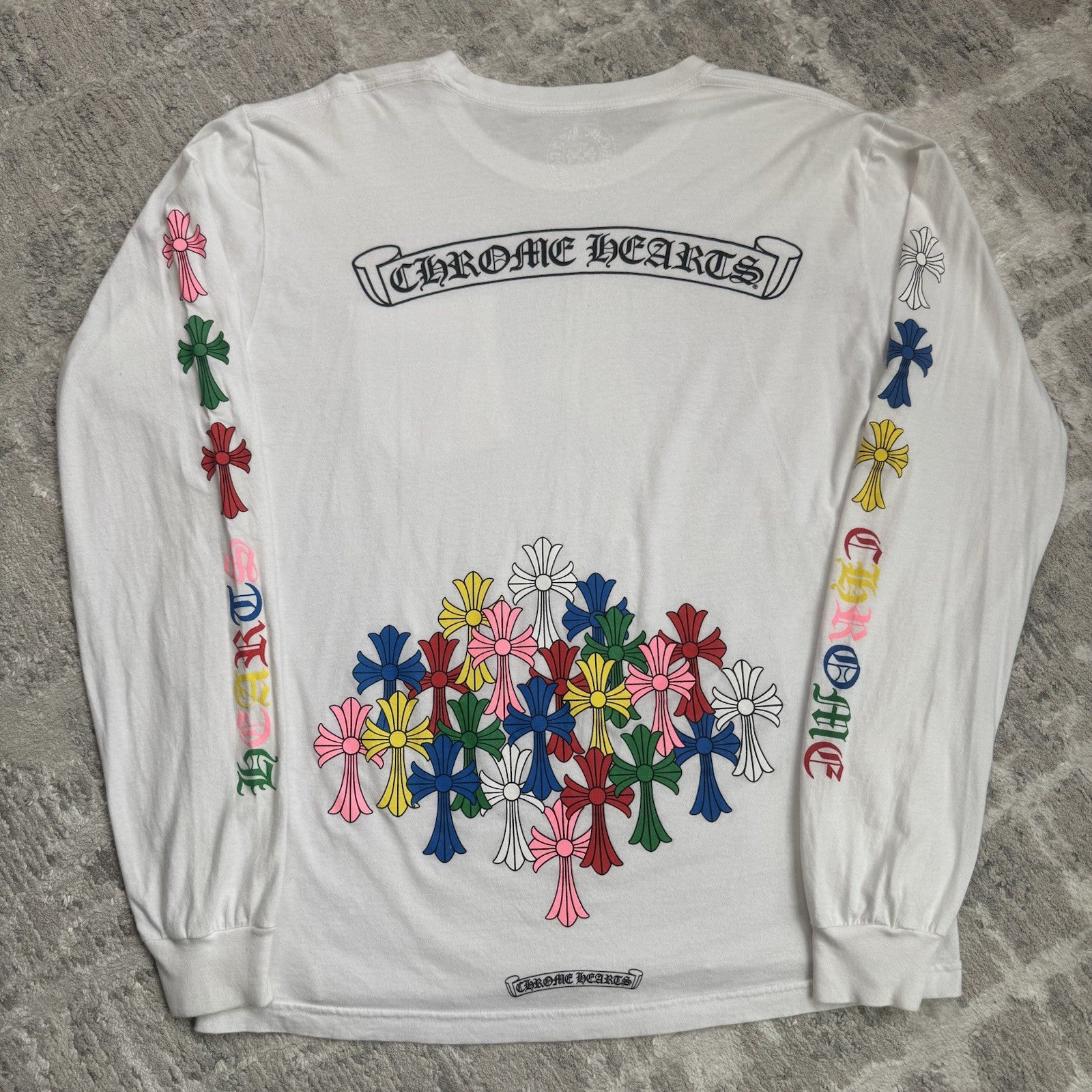 Chrome Hearts Cemetery Multi-color Long Sleeve Shirt 