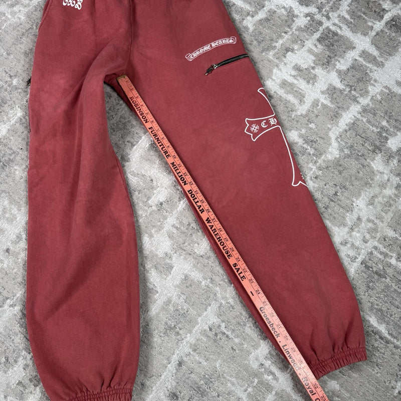 Chrome Hearts Drake CLB Cross Dagger Sweatpants 