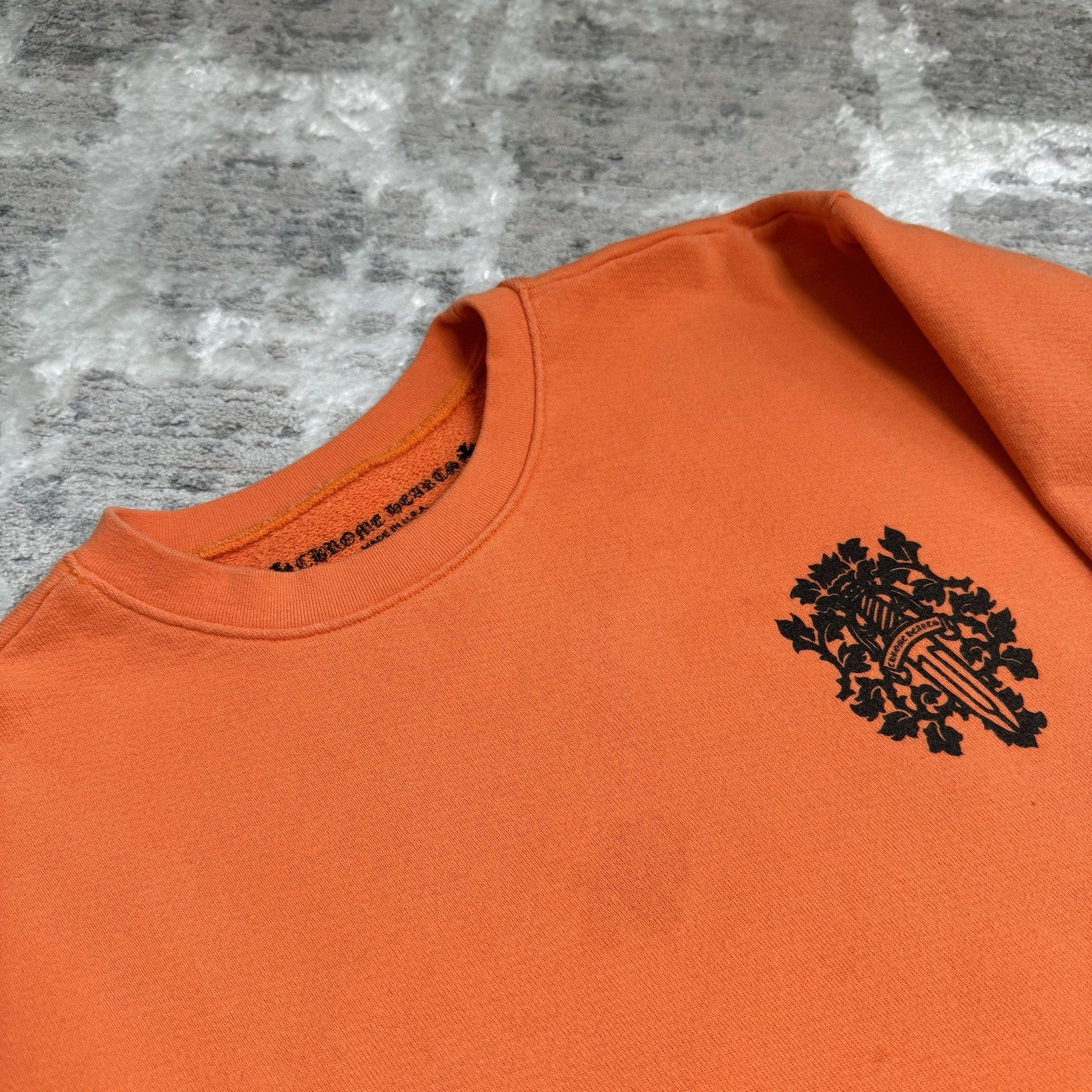 Chrome Hearts Dagger Back Logo Pullover Crewneck 