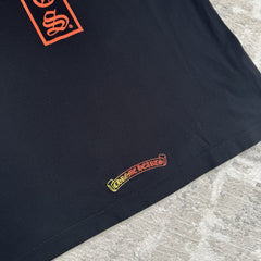 Chrome Hearts Gradient Logo T Bar Short Sleeve Tee Shirt 