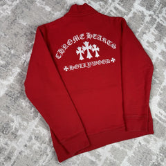 Chrome Hearts Sailin King Taco Quarter Zip Pullover Sweatshirt 