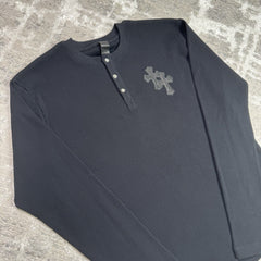 Chrome Hearts Waffle Thermal Patch Cross Long Sleeve 