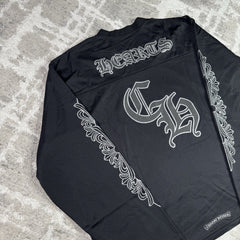 Chrome Hearts Mesh Stadium Floral Long Sleeve Jersey 