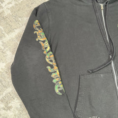 Chrome Hearts Camo Horseshoe Zip Up Hoodie 