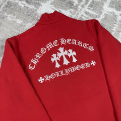 Chrome Hearts Sailin King Taco Quarter Zip Pullover Sweatshirt 
