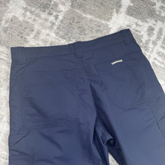 Chrome Hearts Nylon Leather Double Knee Shorts 