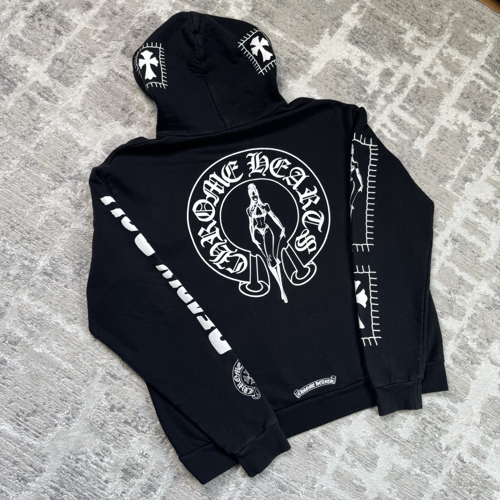 Chrome Hearts Deadly Doll Pullover Hoodie 