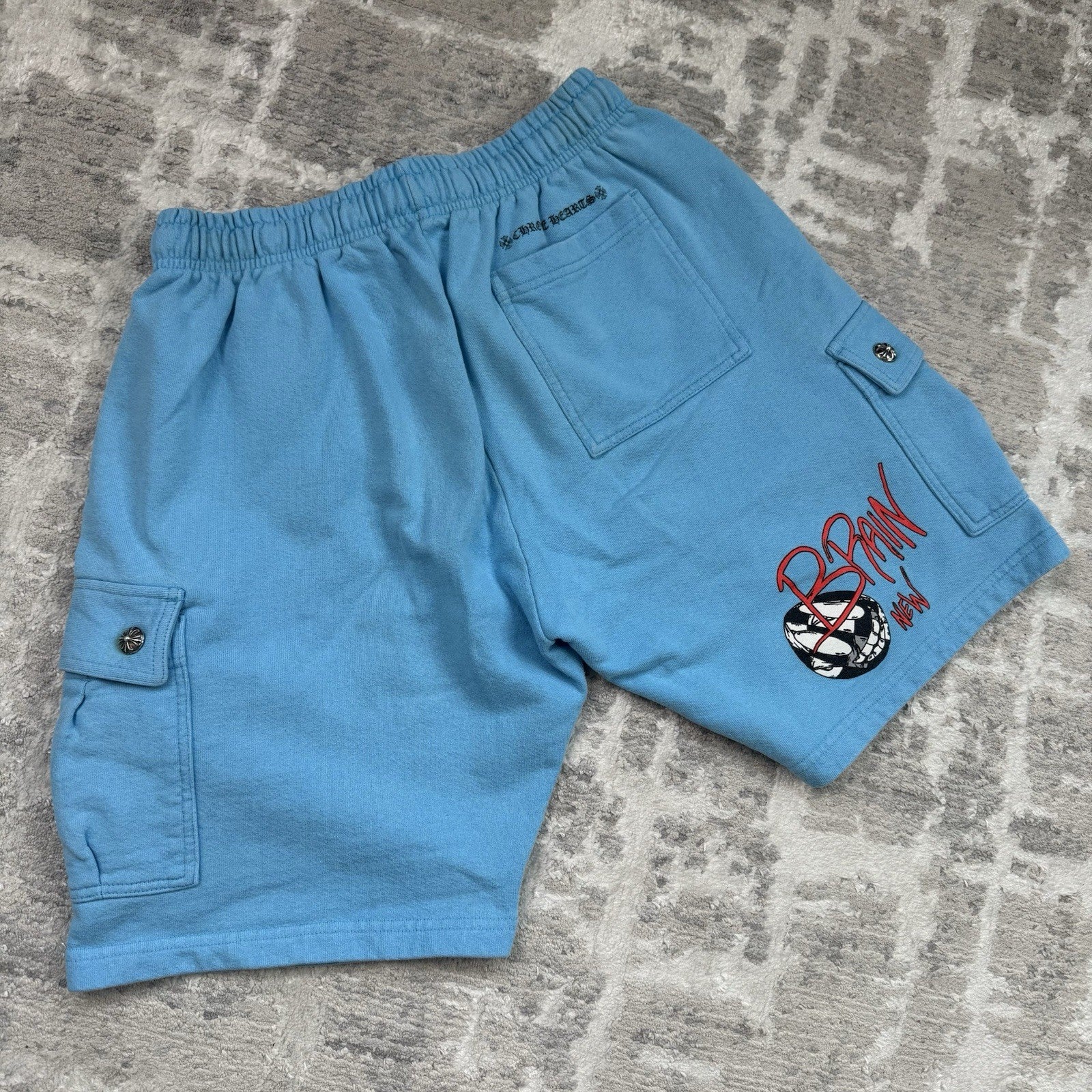 Chrome Hearts Matty Boy Brain New Sweatshorts 