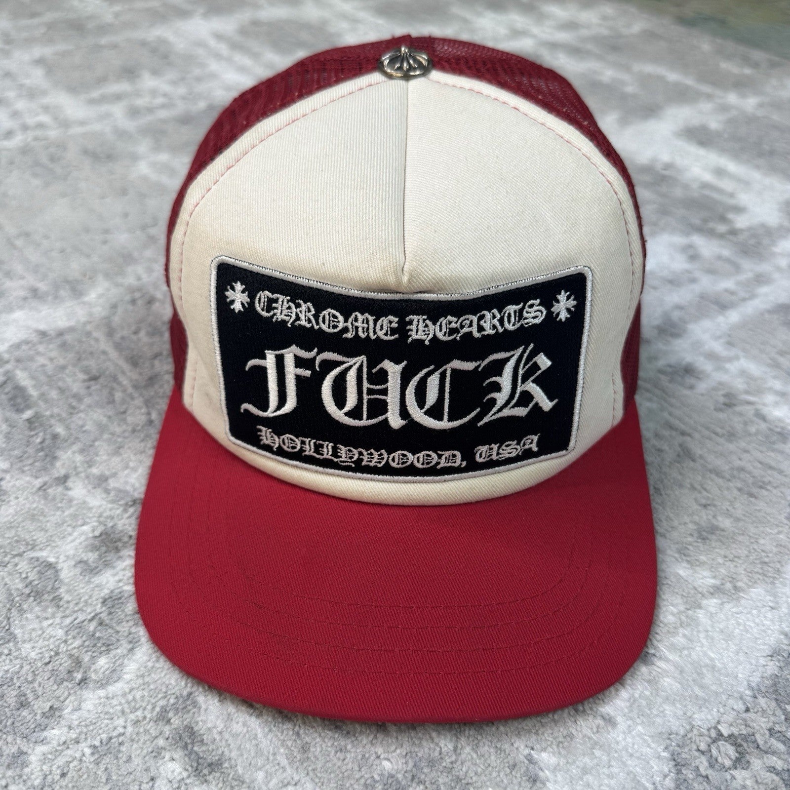 Chrome Hearts F*ck Hollywood Trucker Hat