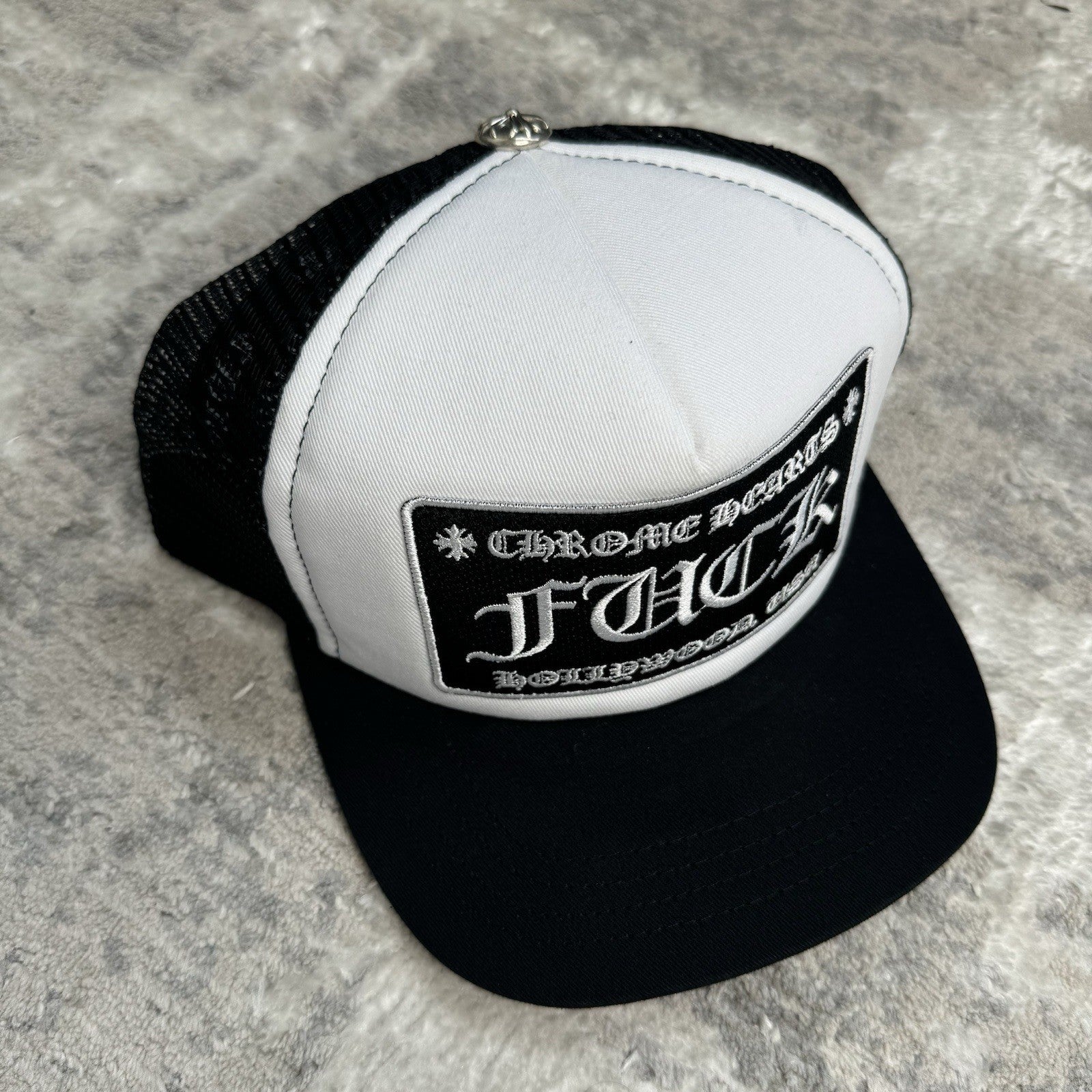 Chrome Hearts F*ck Hollywood Trucker Hat