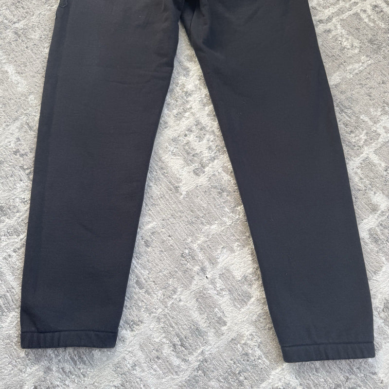 Chrome Hearts Paperjam Leather Triple Cross Patch Sweatpants 
