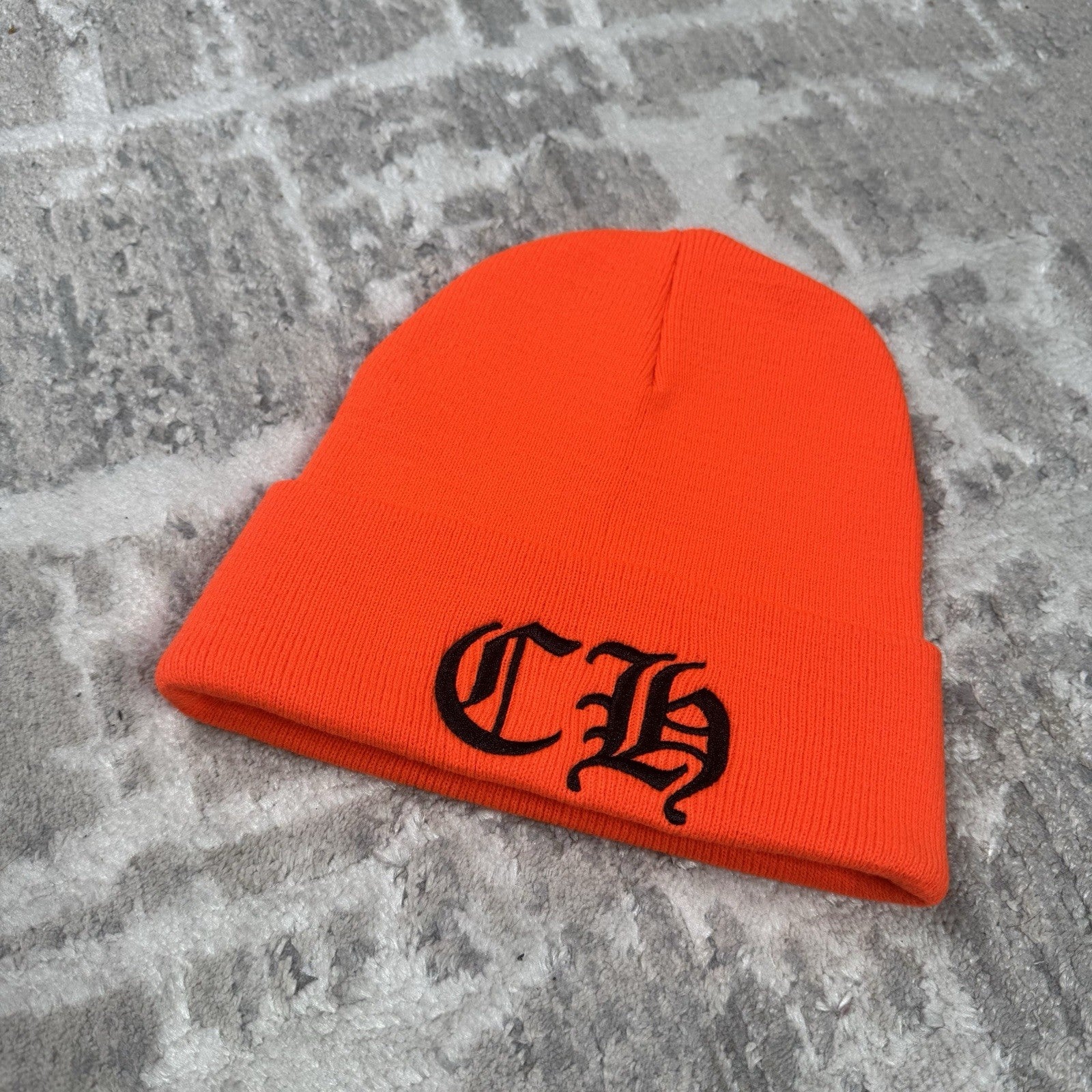 Chrome Hearts CH Embroidered Logo Beanie Hat