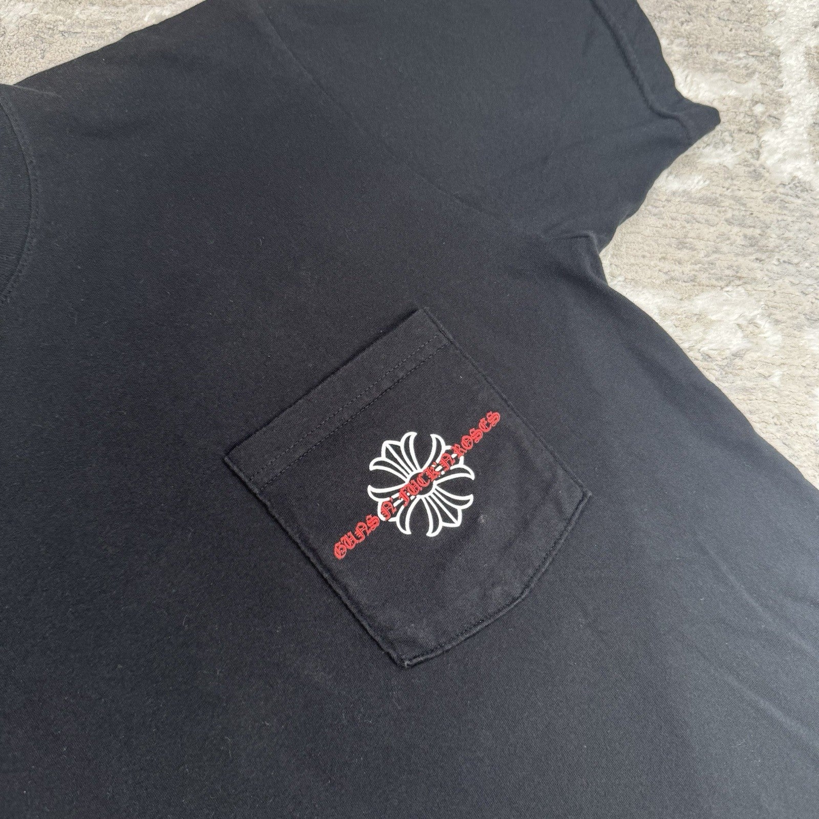 Chrome Hearts Guns N Roses Short Sleeve Tee Shirt 