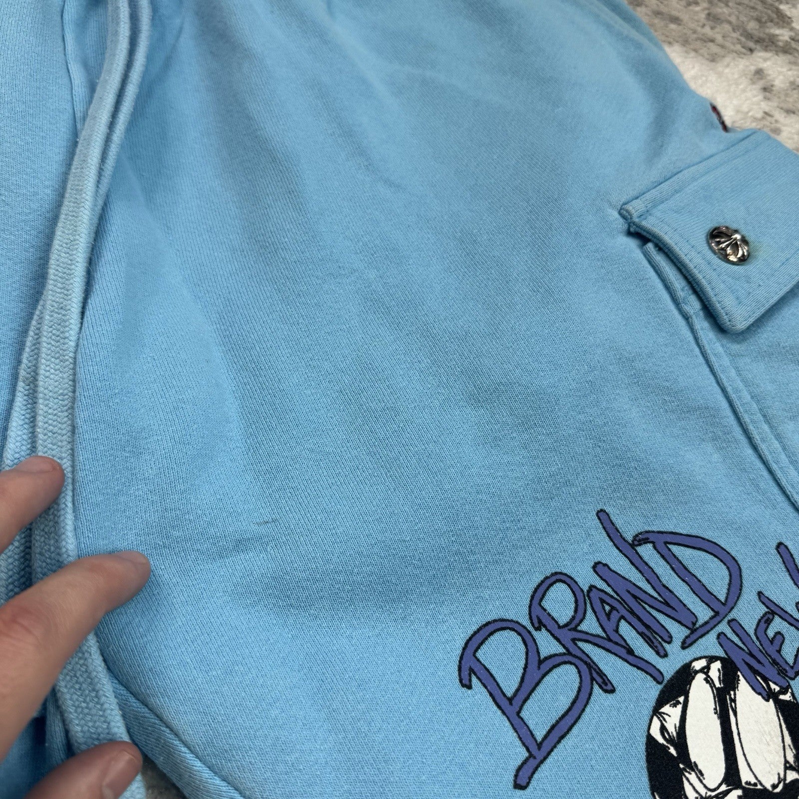 Chrome Hearts Matty Boy Brain New Sweatshorts 