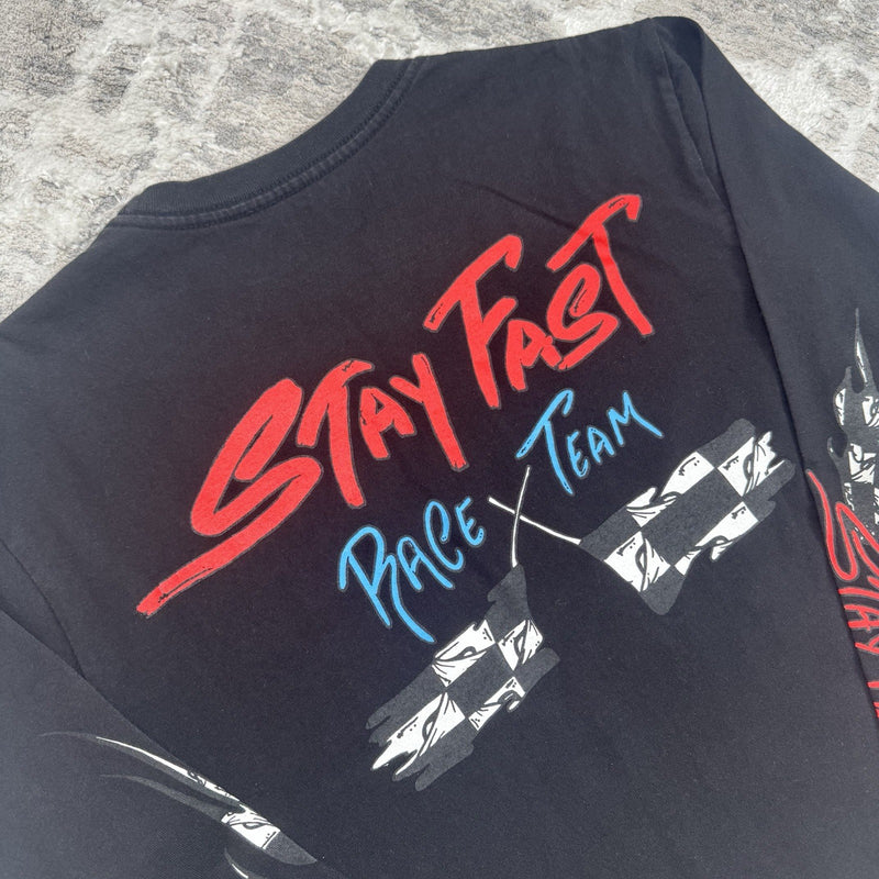 Chrome Hearts Matty Boy Stay Fast Long Sleeve Tee Shirt 