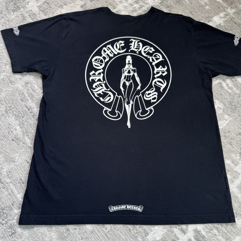 Chrome Hearts Deadly Doll Short Sleeve Tee Shirt 