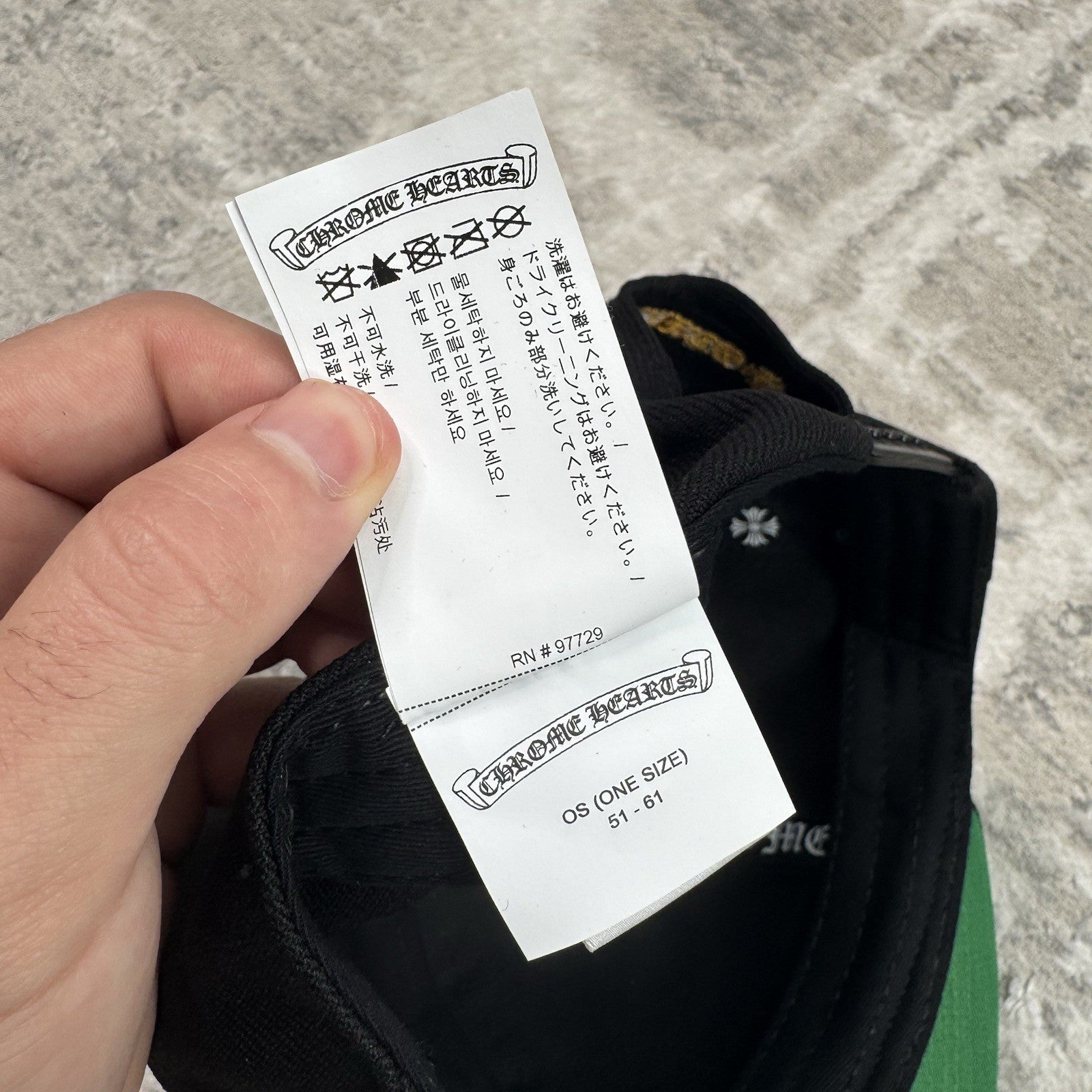 Chrome Hearts Baseball CH Hat ‘black Yellow’ 