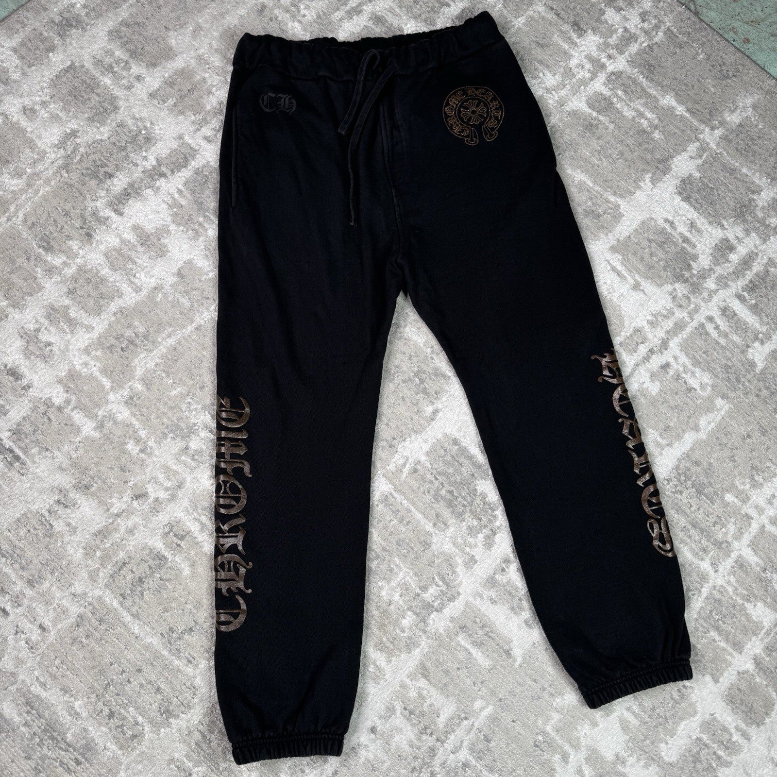 Chrome Hearts Glitter 1988 Horseshoe Sweatpants 