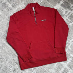 Chrome Hearts King Taco Triple Cross Embroidered Quarter Zip 