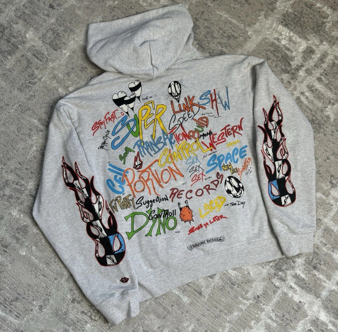 Chrome Hearts Matty Boy Brain Pullover Hoodie 