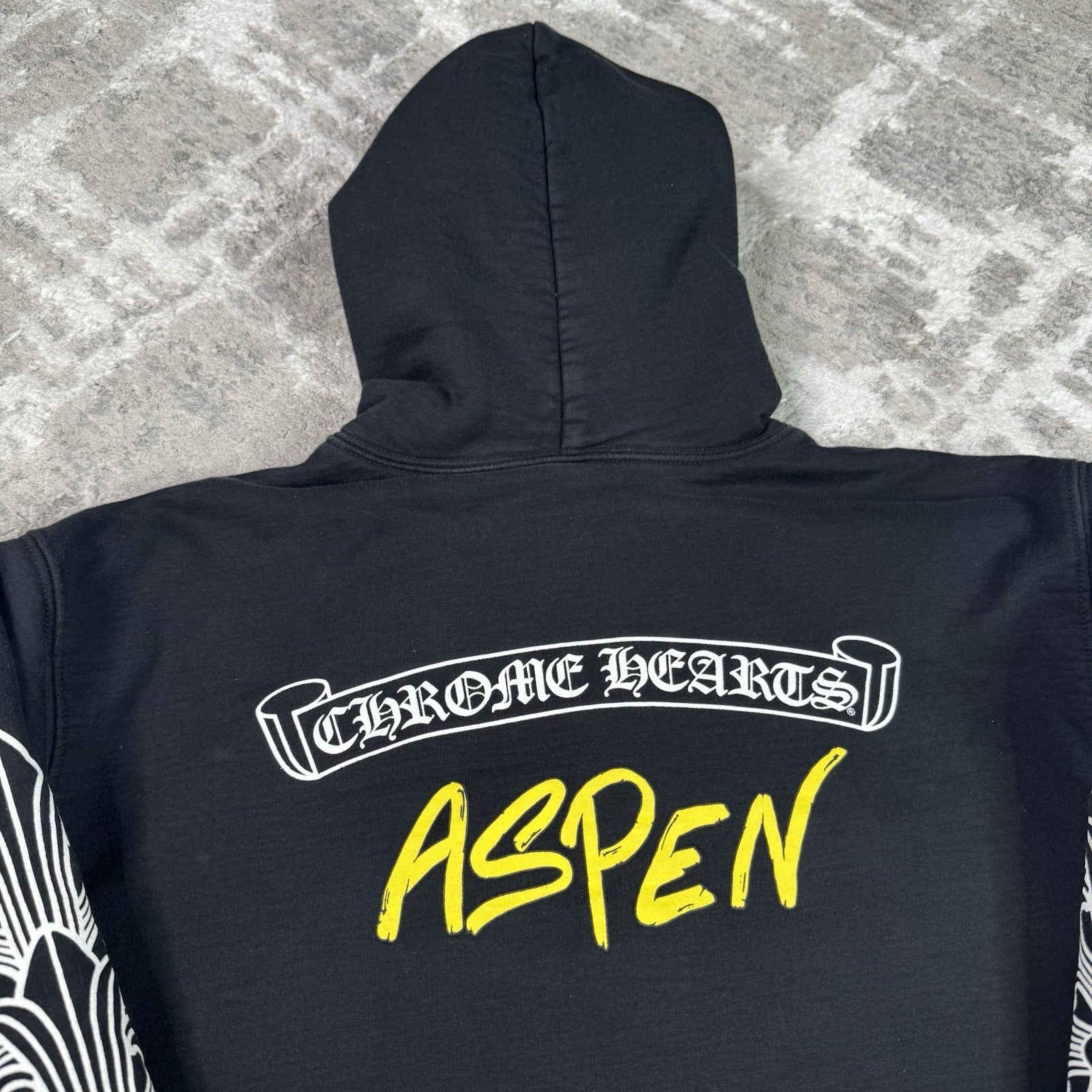 Chrome Hearts Aspen Exclusive Thermal Zip Up Hoodie 