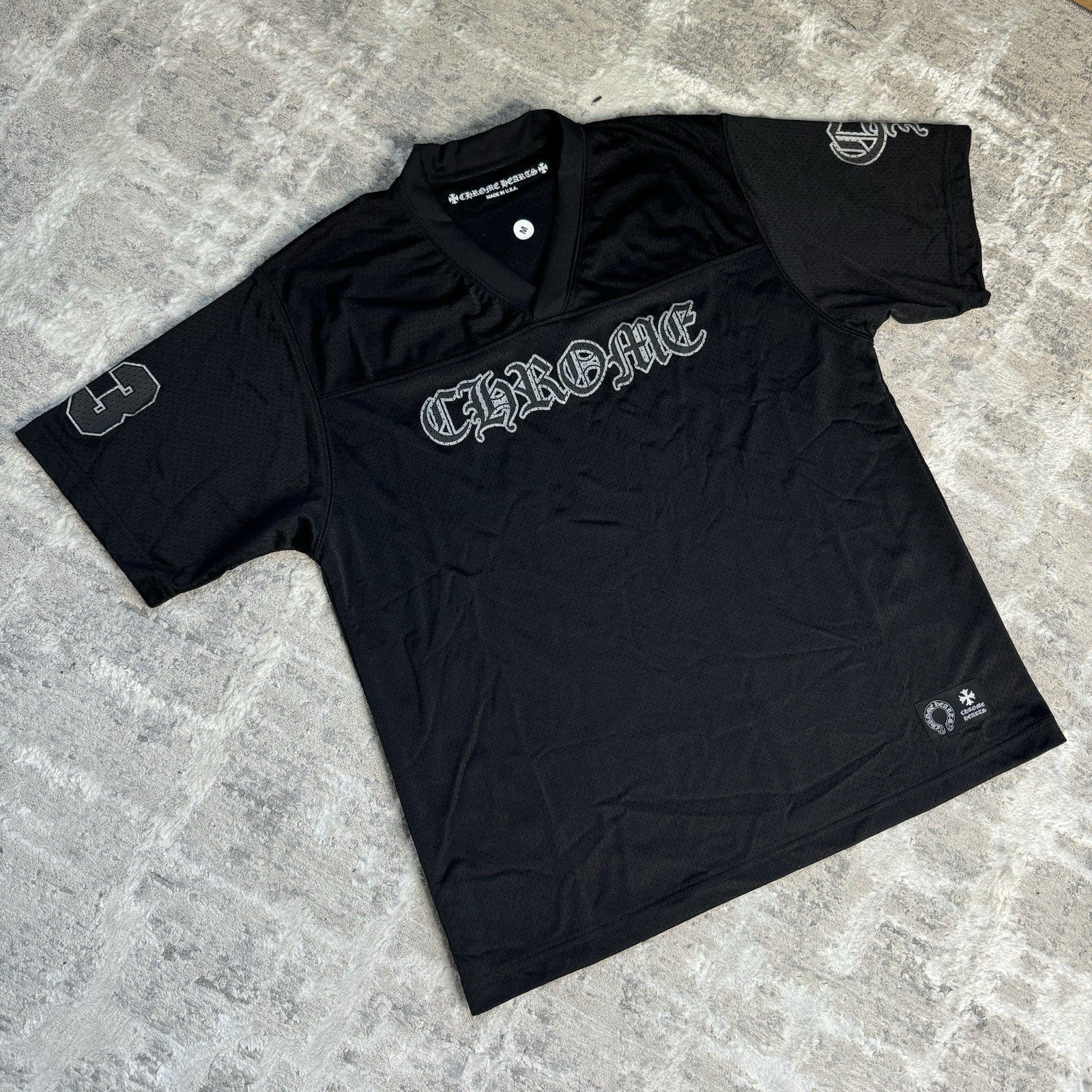 Chrome Hearts CH Mesh Short Sleeve Jersey 