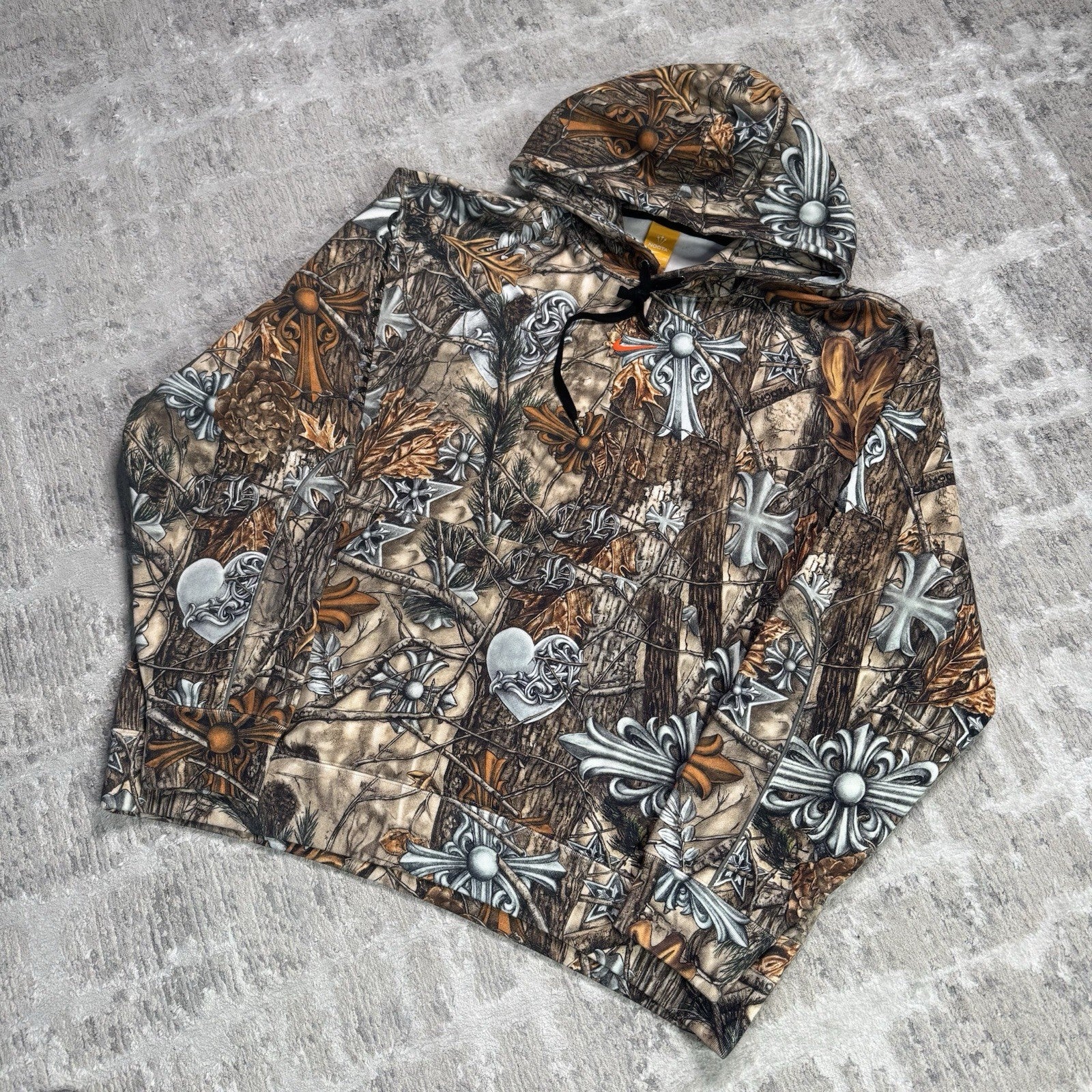 Chrome Hearts Nike Nocta Drake CLB Camo Horseshoe Pullover Hoodie