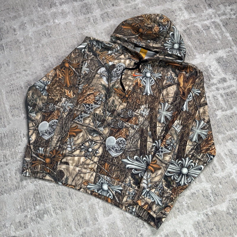 Chrome Hearts Nike Nocta Drake CLB Camo Horseshoe Pullover Hoodie