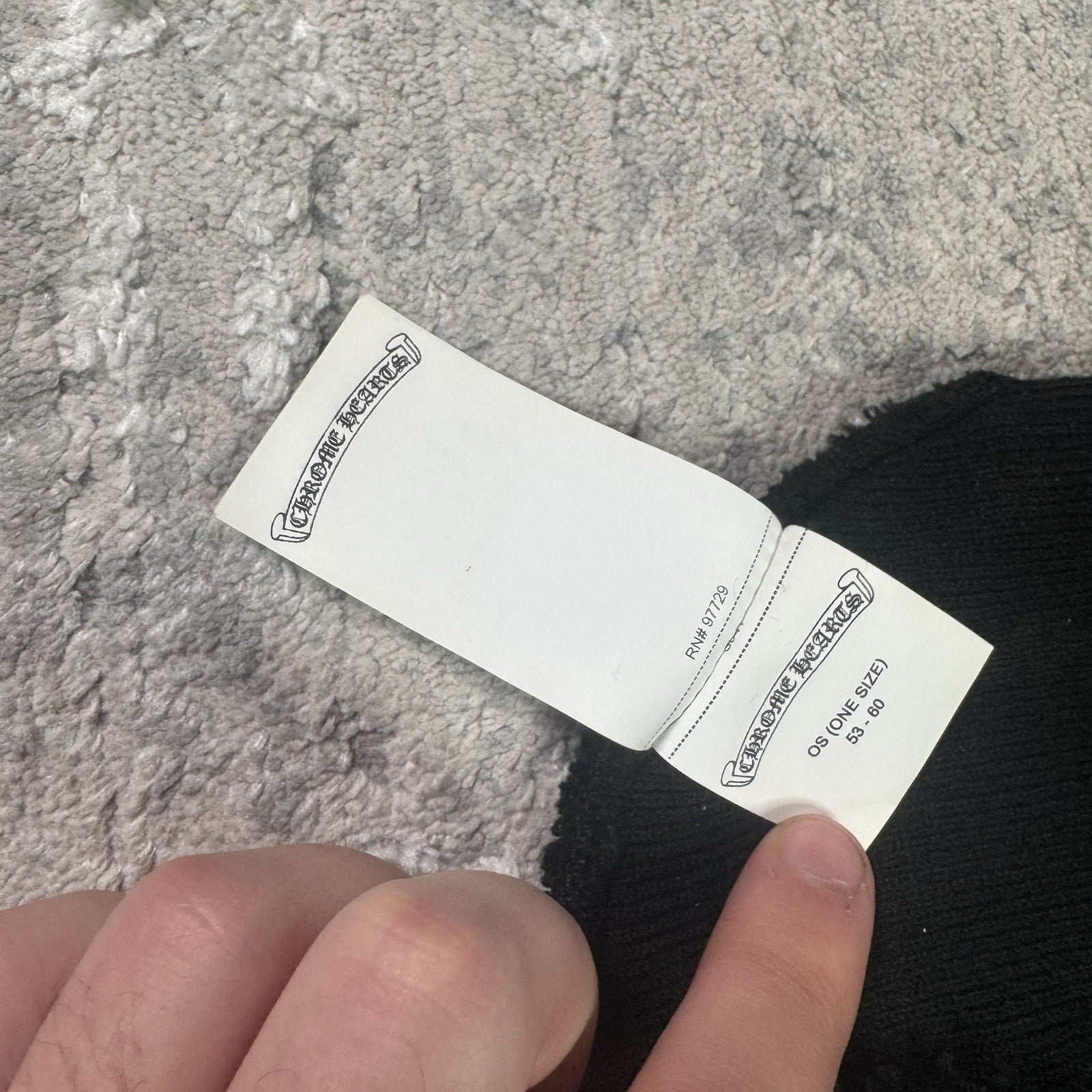 Chrome Hearts Matty Boy Sex Records Leather Patch Beanie 