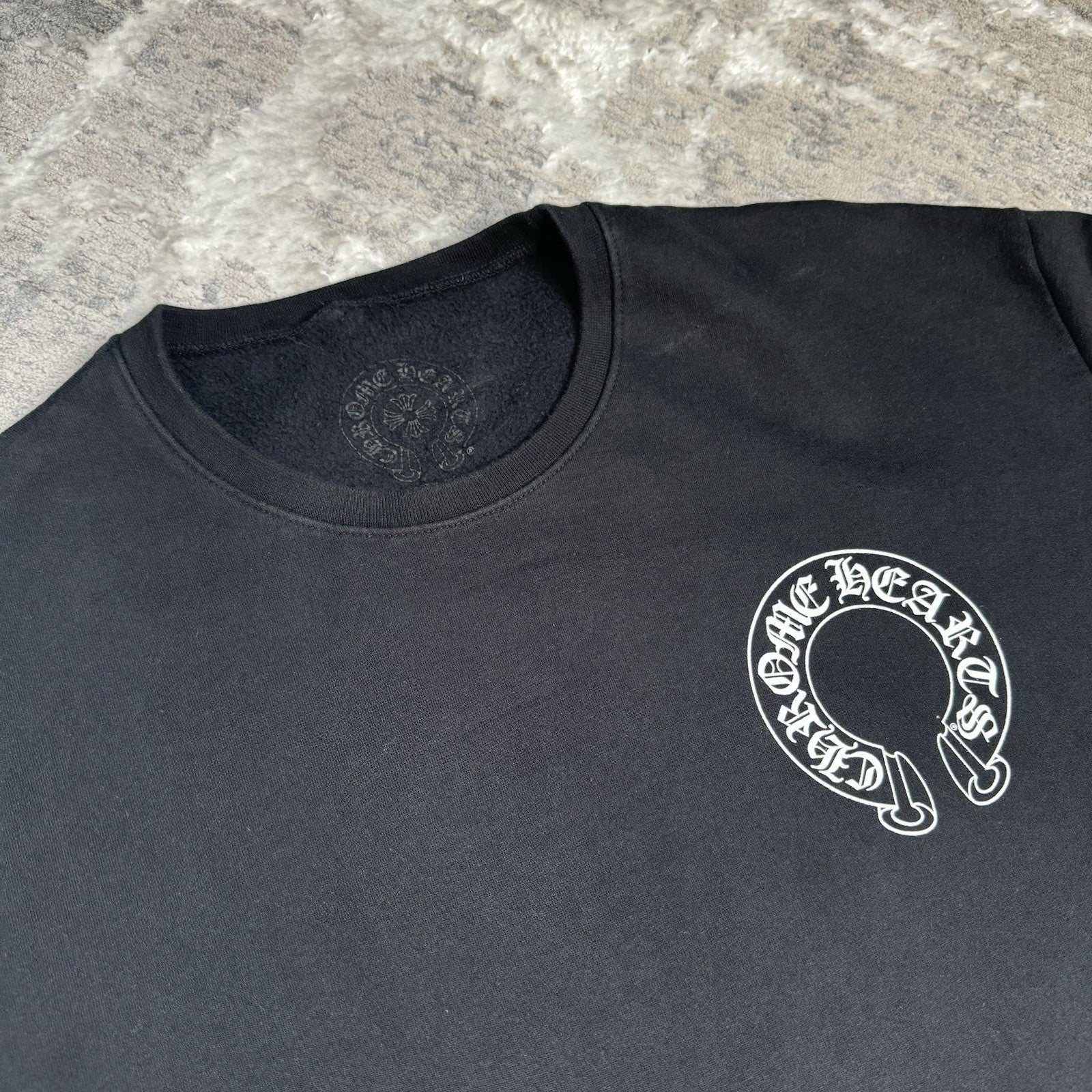 Chrome Hearts Floral Horseshoe Pullover Crewneck 
