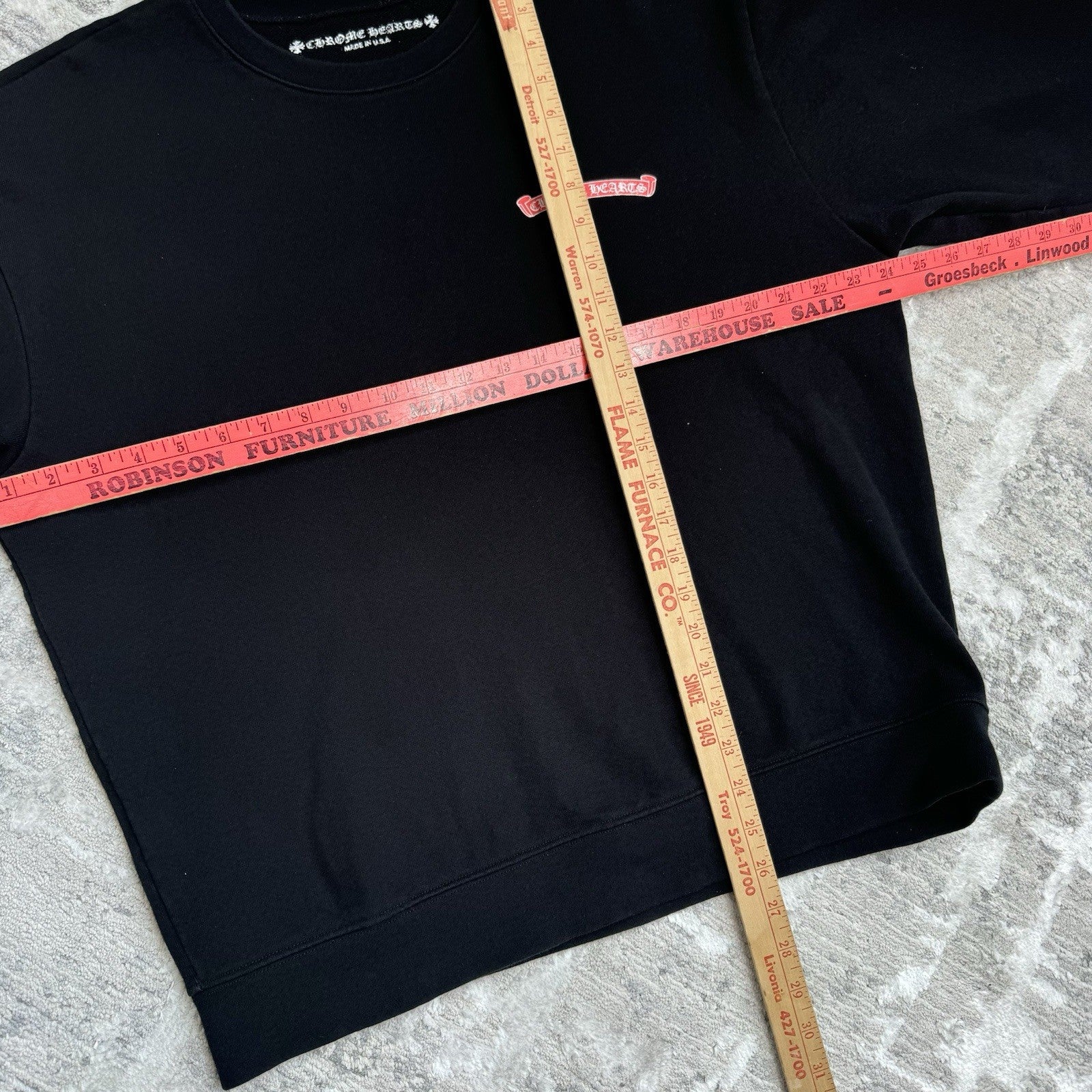 Chrome Hearts Matty Boy Stay Fast Pullover Crewneck 