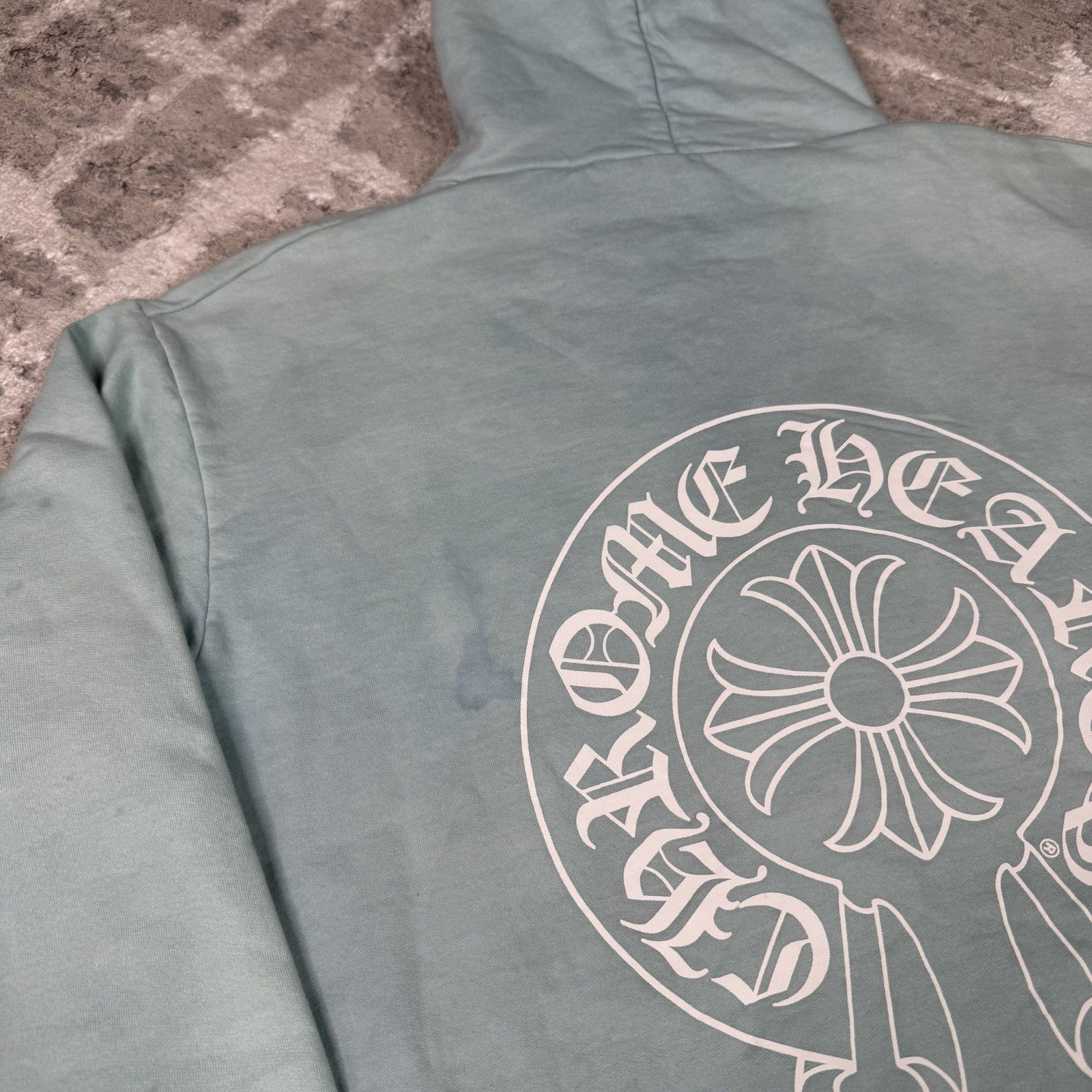 Chrome Hearts St Barths Friends And Family Horseshoe Zip Up Hoodie