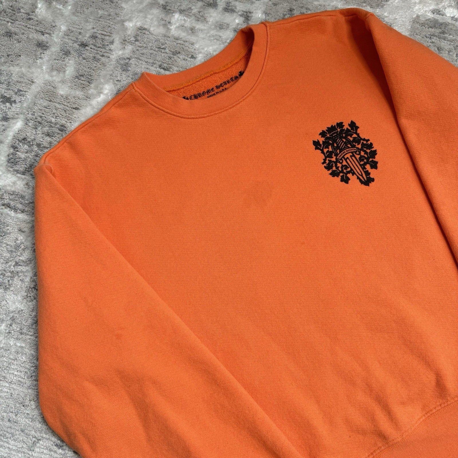 Chrome Hearts Dagger Back Logo Pullover Crewneck 