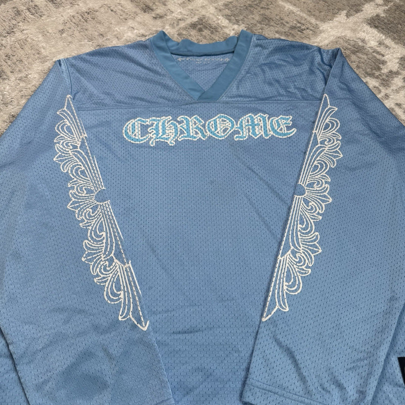 Chrome Hearts Mesh CH Long Sleeve Jersey 