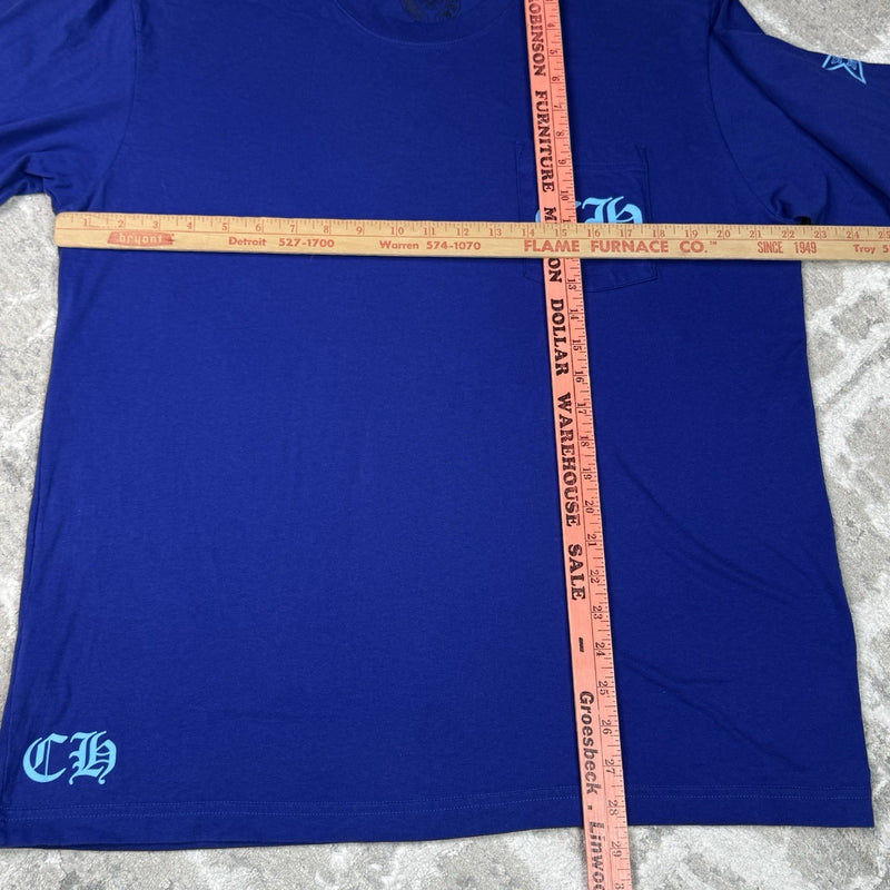 Chrome Hearts Stars Logo Long Sleeve Tee Shirt 