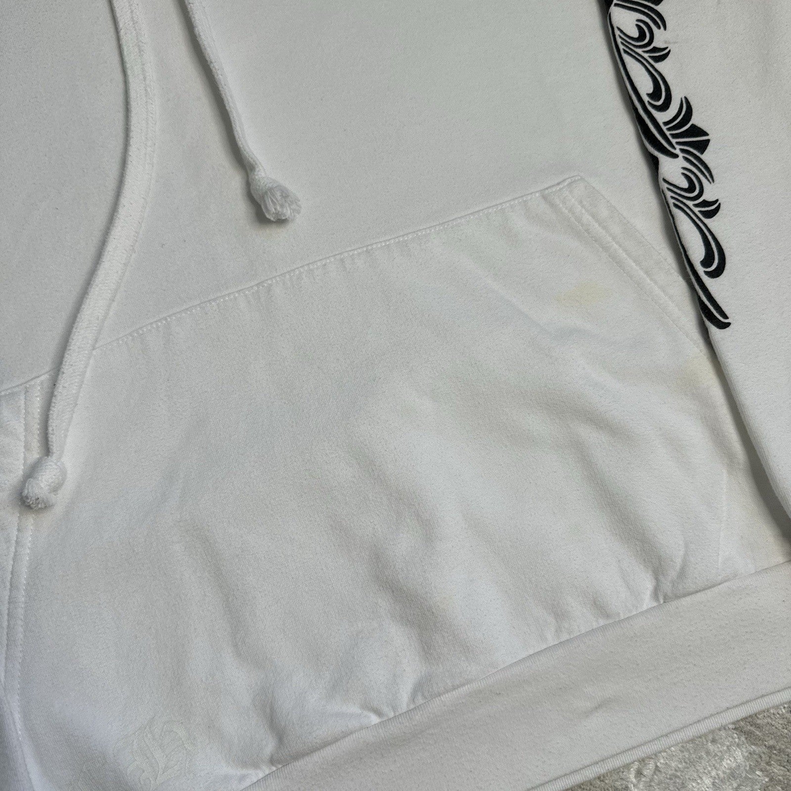 Chrome Hearts Floral Horseshoe Pullover Hoodie 