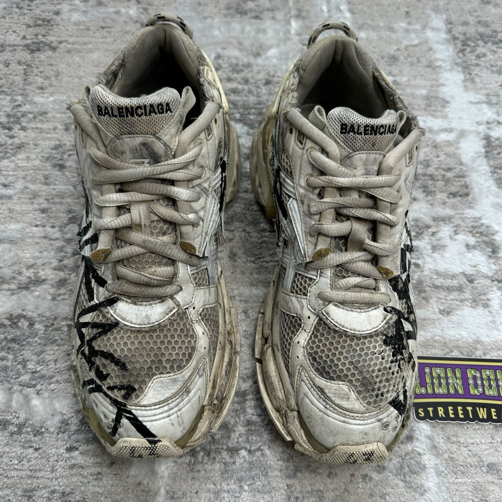 Balenciaga Runner Sneaker graffiti’ Sz- 10M/43EU