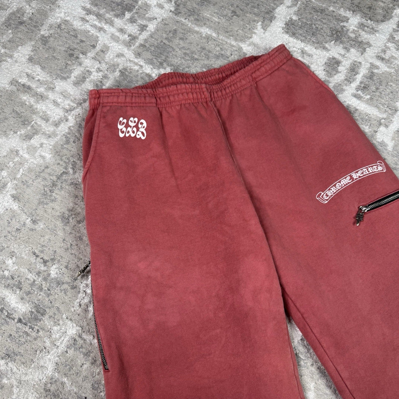 Chrome Hearts Drake CLB Cross Dagger Sweatpants 