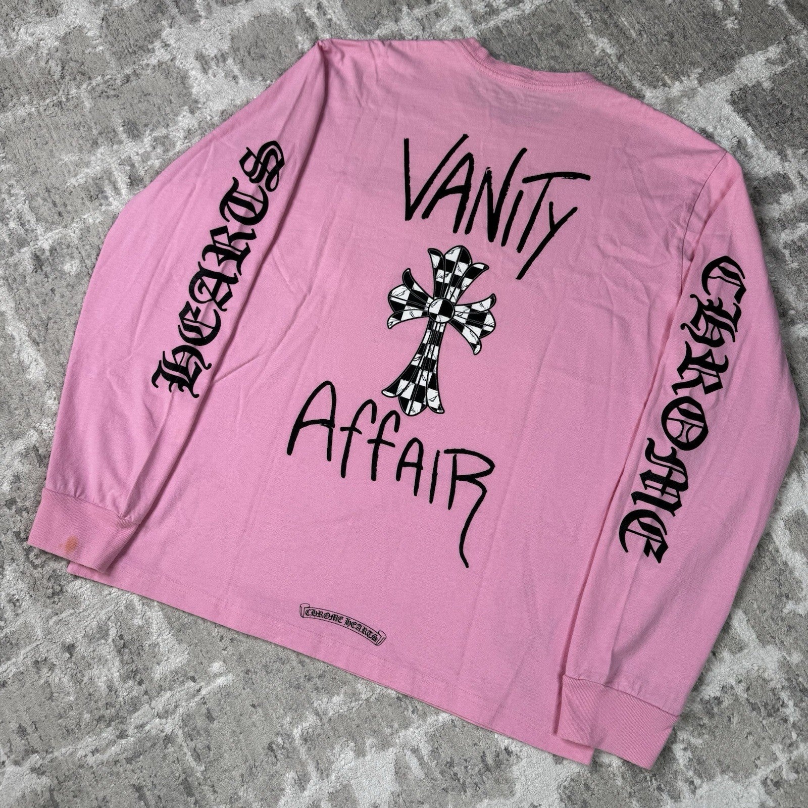 Chrome Hearts Matty Boy Vanity Affair Long Sleeve Shirt 