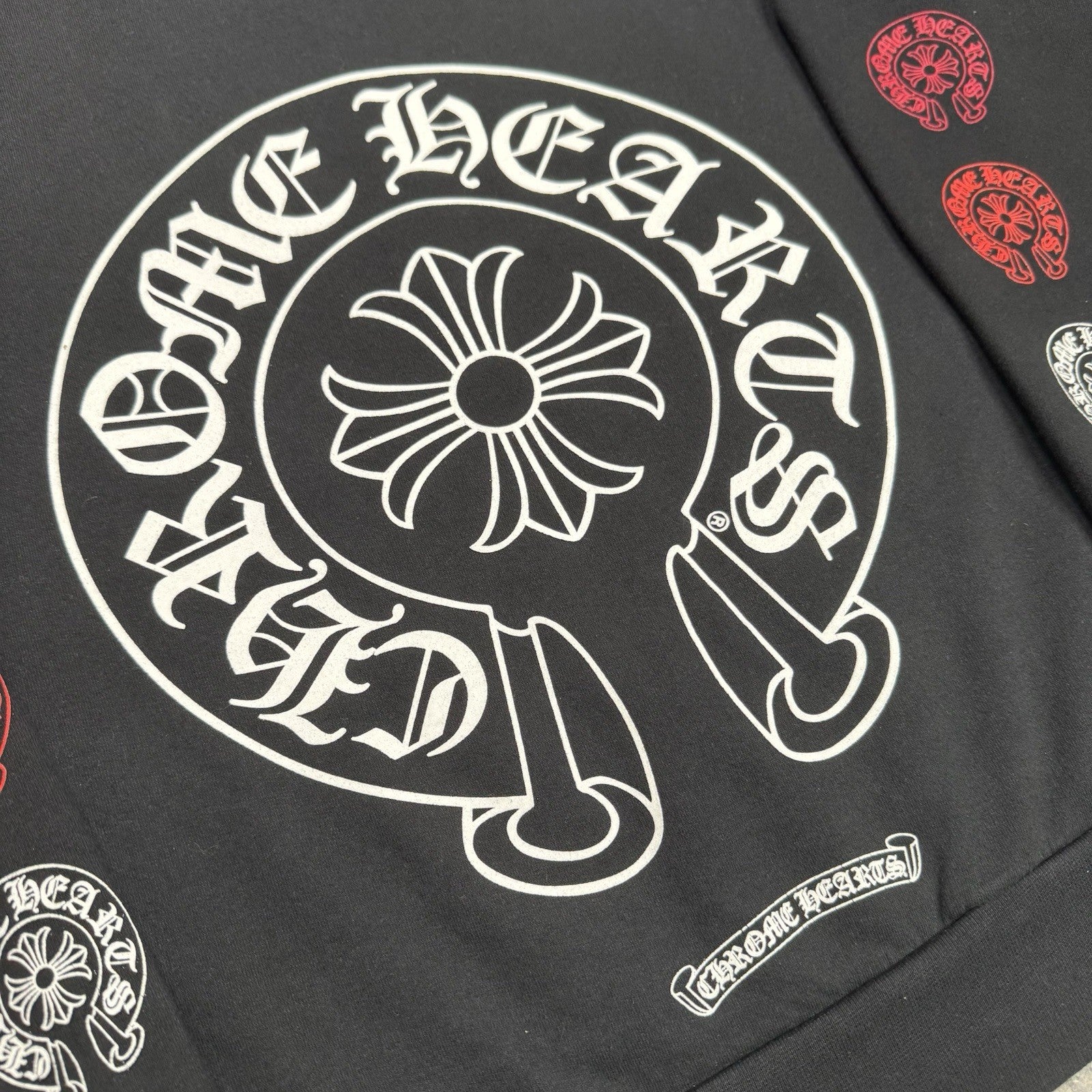 Chrome Hearts Horseshoe Multi-color Zip Up Hoodie 