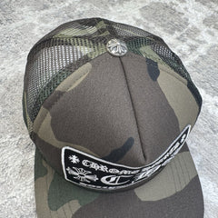 Chrome Hearts Hollywood CH Trucker Hat 