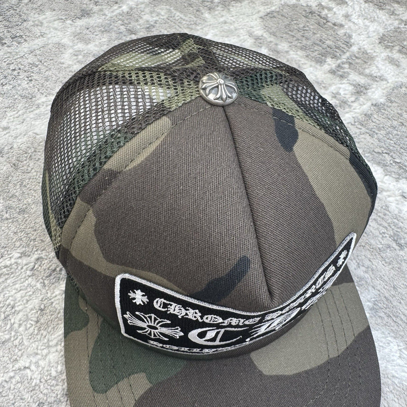 Chrome Hearts Hollywood CH Trucker Hat 