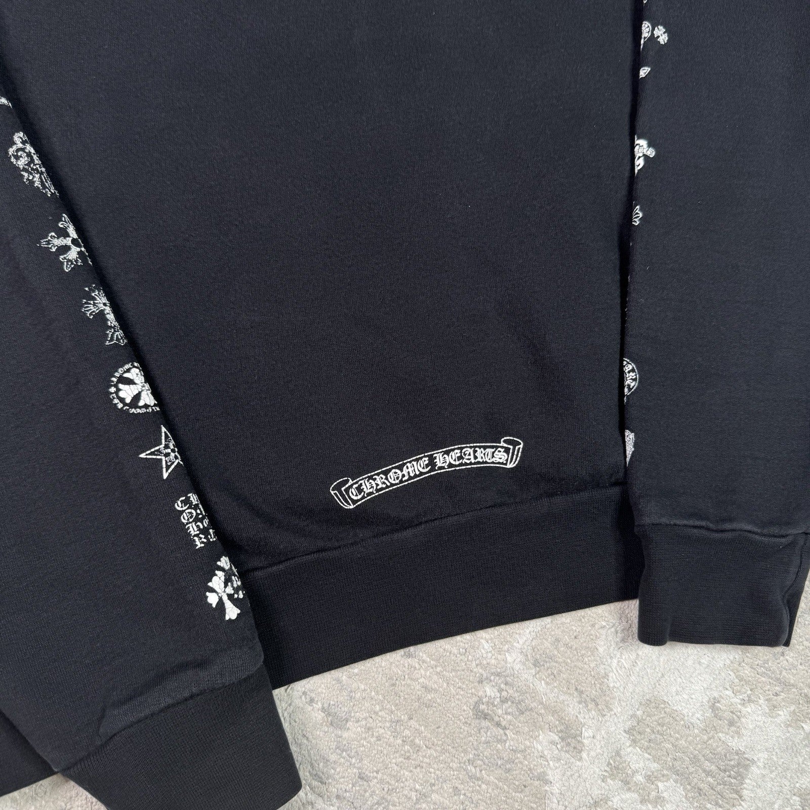 Chrome Hearts Multi Sleeve Logo Pullover Hoodie 