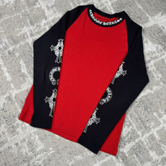 Chrome Hearts Baseball Raglan Long Sleeve Tee Shirt 