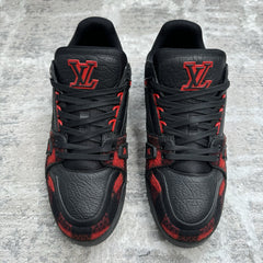 Louis Vuitton Trainer Low ‘red Plaid’ 
