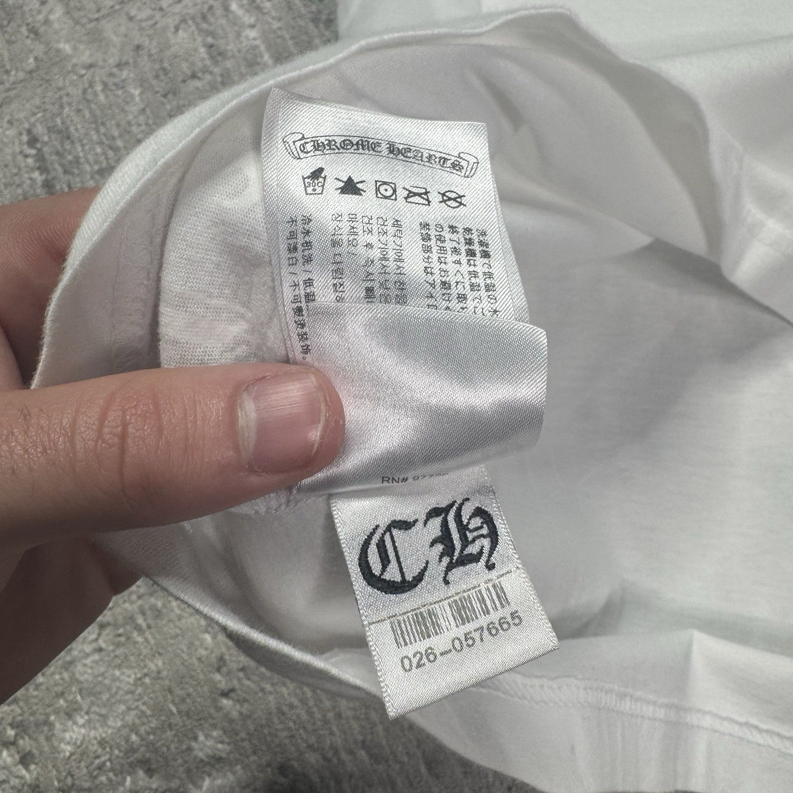 Chrome Hearts Horseshoe Multi-color Short Sleeve Tee Shirt 