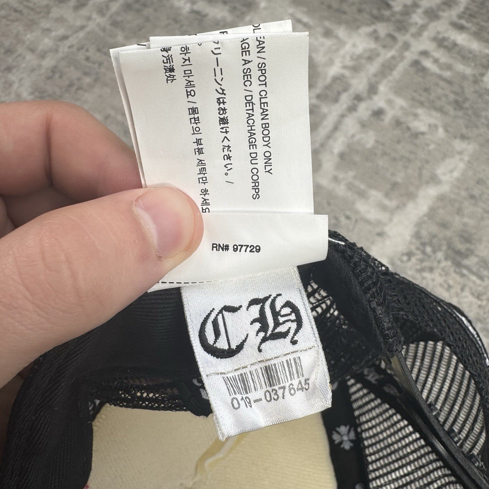 Chrome Hearts Guns N Roses Trucker Hat